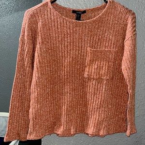 Burnt Orange Forever 21 Long Sleeve Size XS
